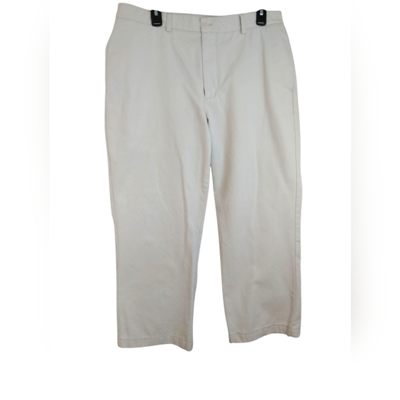 Vineyard Vines‎ Classic Cream Khaki Pants sz 35 - Picture 1 of 8